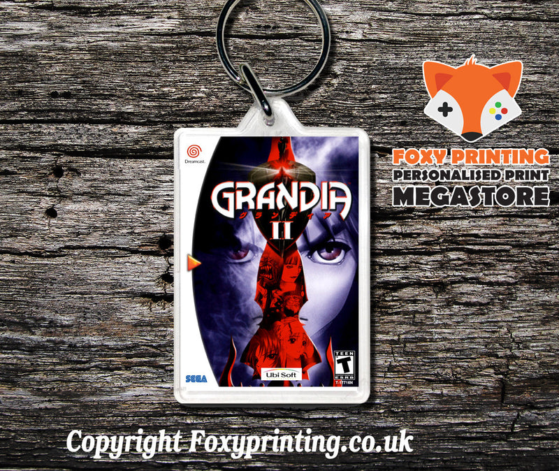 Grandia2 2 - Sega Dreamcast Game Keyring
