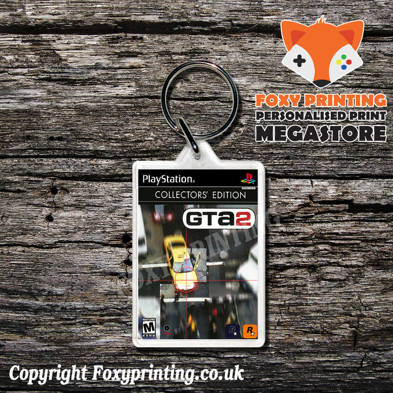 Grand The Ft Auto2 4 - PS1 Playstation 1 Game Inspired Retro Gaming Magnet