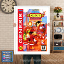 Great Circus Mystery Star Ring Mickey And Minnie - Sega Megadrive Inspired Retro Gaming Poster A4 A3 A2 Or A1