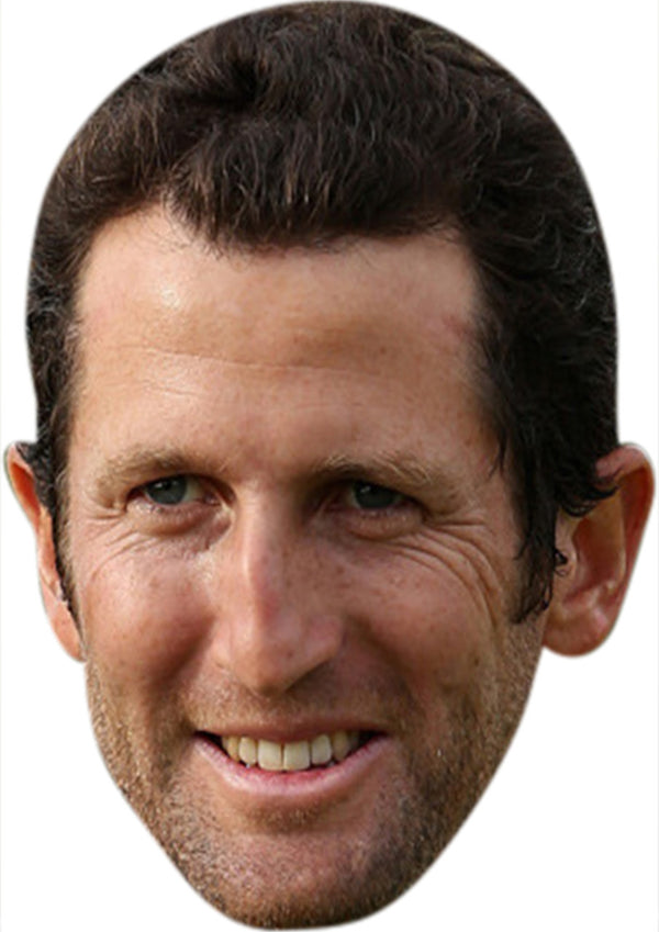 Gregory Bourdy 2 GOLF 2018 Celebrity Face Mask Fancy Dress Cardboard Costume Mask