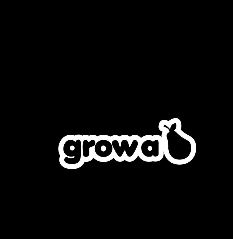 Grow A Pair Novelty Vinyl Car Sticker