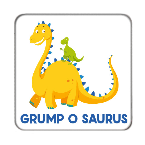 Grump-O-Saurus Drinks Coaster