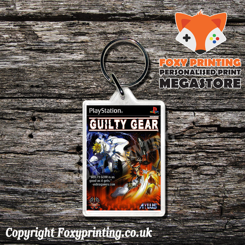 Guilty Gear - PS1 Playstation 1 Game Inspired Retro Gaming Magnet