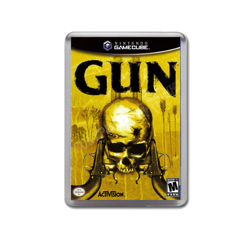 Gun Style Inspired Game Gamecube Retro Video Gaming Magnet