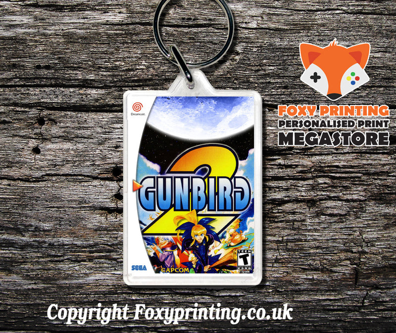 Gunbird2 2 - Sega Dreamcast Game Keyring