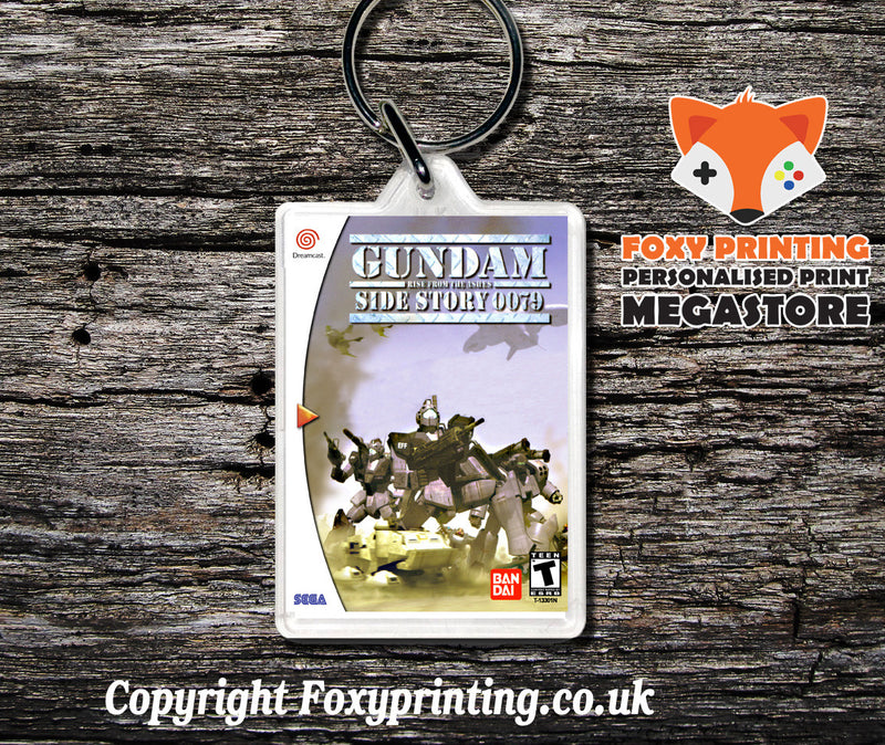Gundamsidestory0079 - Sega Dreamcast Game Keyring