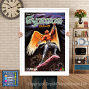 Gynoug_Jp - Sega Megadrive Inspired Retro Gaming Poster A4 A3 A2 Or A1