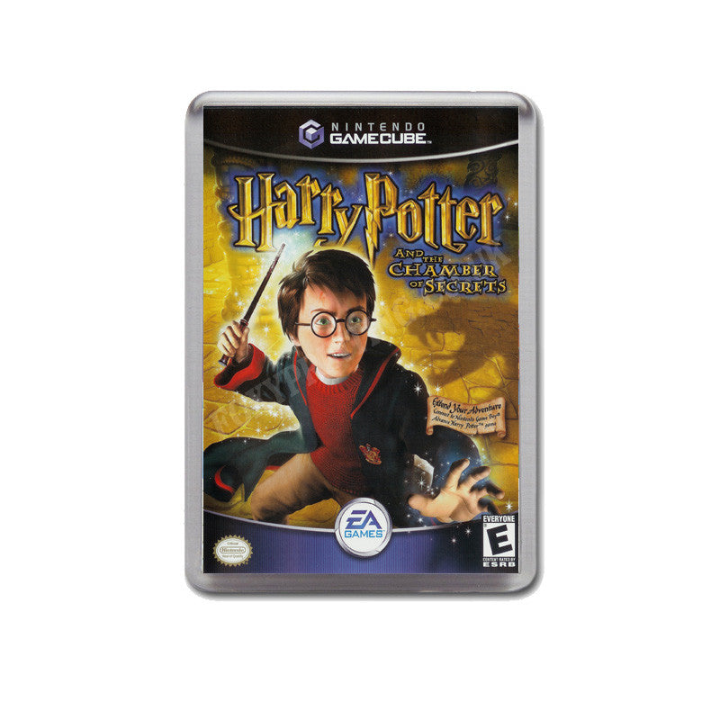 Harry Potter And The Chamber Of Secrets Style Inspired Game Gamecube Retro Video Gaming Magnet