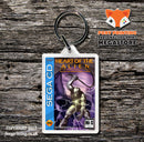 Heart Of The Alien Game Inspired Retro Gaming Keyring