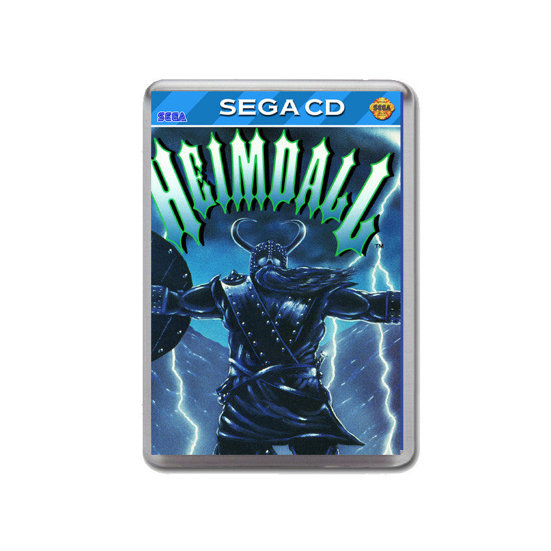 Heimdall Sega Mega CD Game Inspired Retro Gaming Magnet