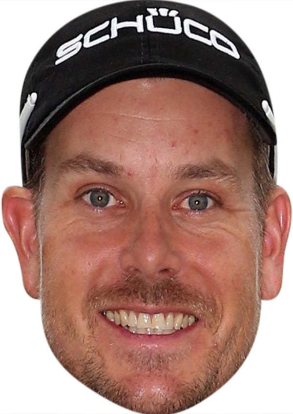 Henrik Stenson 2 GOLF 2018 Celebrity Face Mask Fancy Dress Cardboard Costume Mask