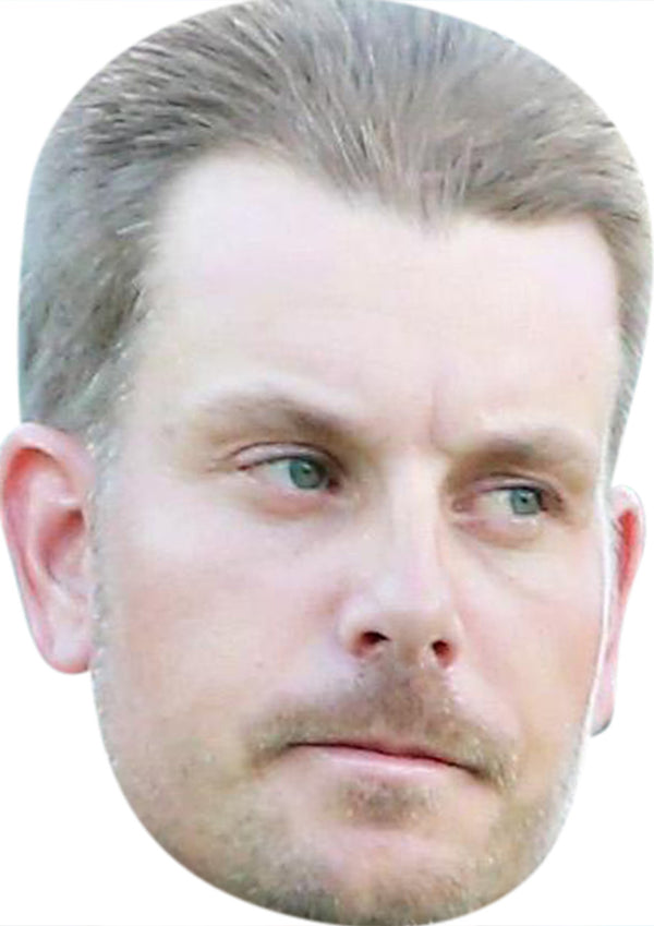 Henrik Stenson GOLF 2018 Celebrity Face Mask Fancy Dress Cardboard Costume Mask