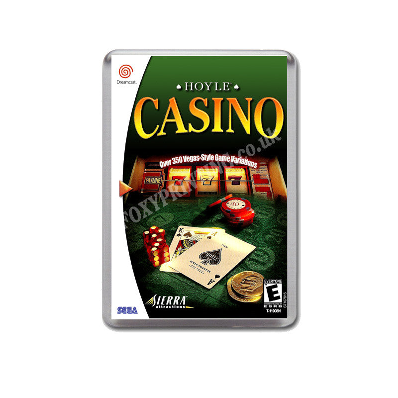 Hoyle Casino Sega Dreamcast Style Inspired Retro Game Magnet
