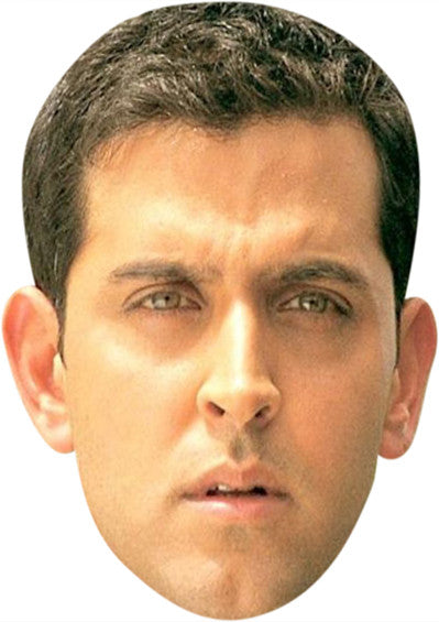 Hrithik Roshan Face Mask – Fancy Dress Cardboard Costume Mask – Hrithik Roshan Face Mask