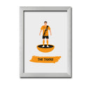 Hull Football Club gift - The Tigers - Tiny Men Big Balls Poster