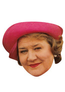 Hyacinth Bucket Celebrity Face Mask Fancy Dress Cardboard Costume Mask