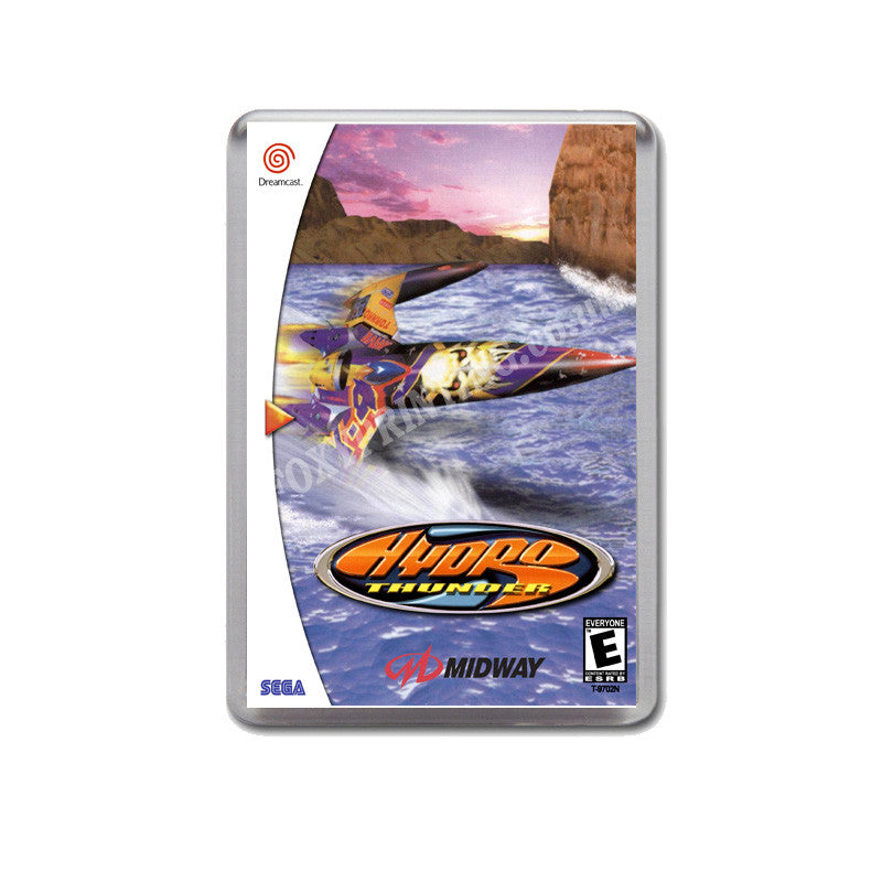 Hydro Thunder 2 Sega Dreamcast Style Inspired Retro Game Magnet