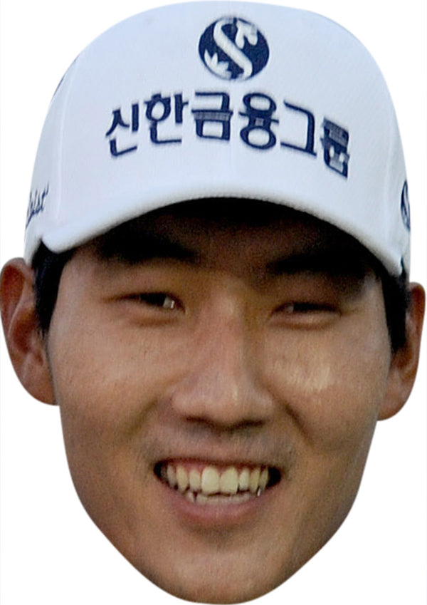 Hyung Tae Kim GOLF 2018 Celebrity Face Mask Fancy Dress Cardboard Costume Mask