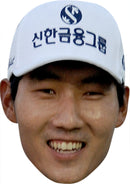 Hyung Tae Kim GOLF 2018 Celebrity Face Mask Fancy Dress Cardboard Costume Mask