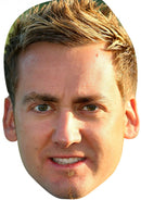 Ian Poulter Golf Face Masks GOLF 2018 Celebrity Face Mask Fancy Dress Cardboard Costume Mask