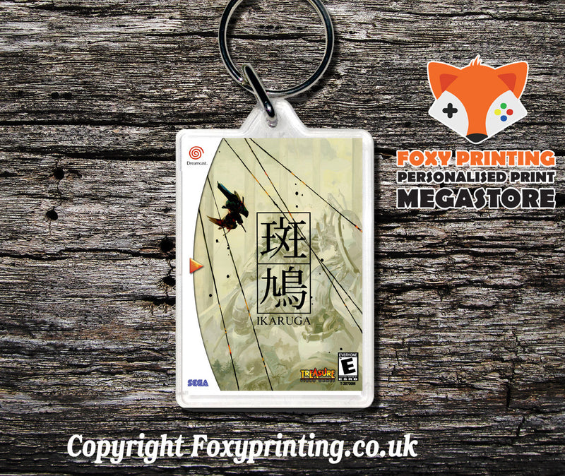 Ikaruga 4 - Sega Dreamcast Game Keyring