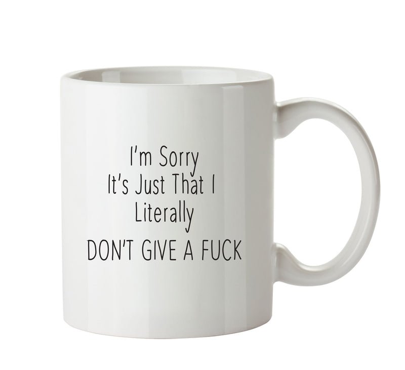 Dont Give A Fuck - Adult Mug