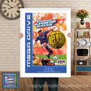 International Superstar Soccer Deluxe_Eu - Sega Megadrive Inspired Retro Gaming Poster A4 A3 A2 Or A1