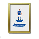Ipswitch Football Club gift - The Tractor Boys - Tiny Men Big Balls Poster