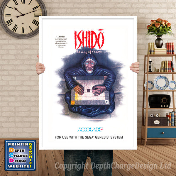 Ishido - Sega Megadrive Inspired Retro Gaming Poster