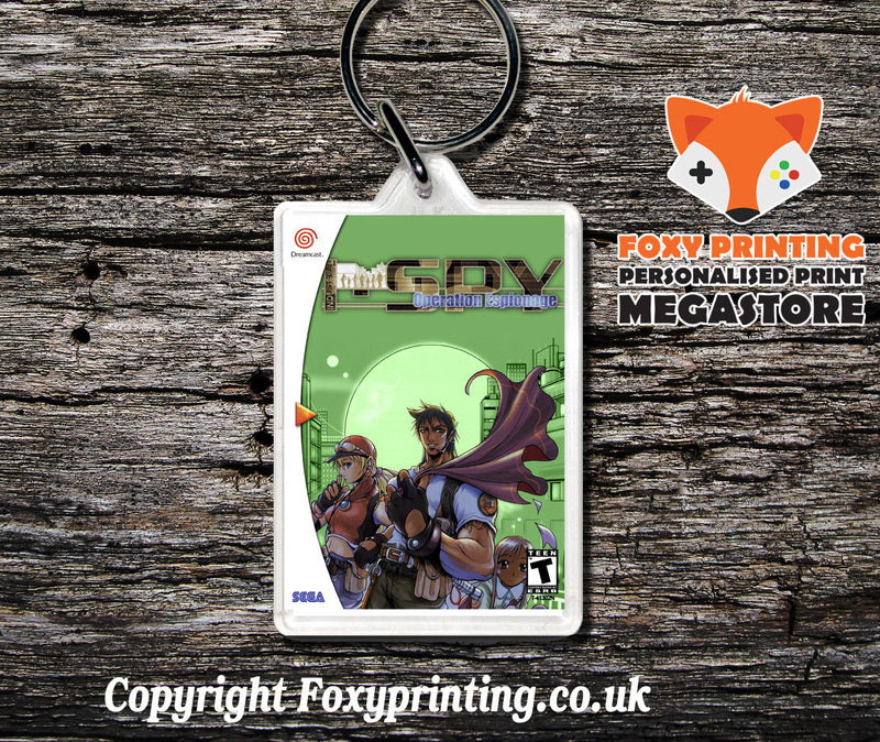 Ispy 3 - Sega Dreamcast Game Keyring