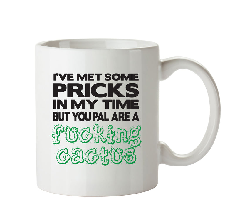 I've Met Some Pricks In My Time Adult Mug