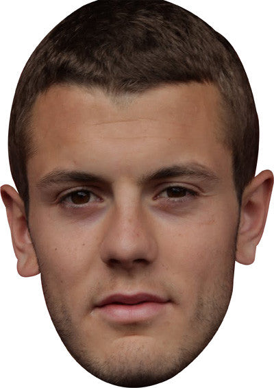 Jack Wilshire Celebrity Face Mask Fancy Dress Cardboard Costume Mask