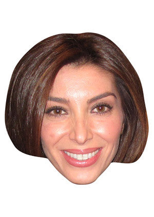 Jackie St Clair New 1 Celebrity Face Mask Fancy Dress Cardboard Costume Mask