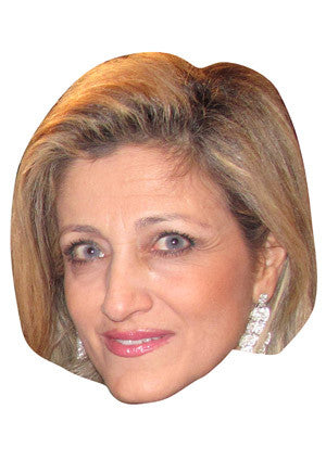 Jackie St Clair New 2 Celebrity Face Mask Fancy Dress Cardboard Costume Mask