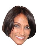 Jackie St Clair New Celebrity Face Mask Fancy Dress Cardboard Costume Mask