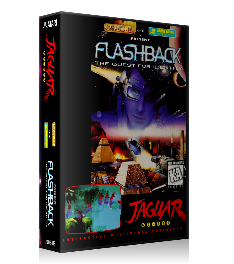 Atari Jaguar Flashback REPLACEMENT Game Case Or Cover