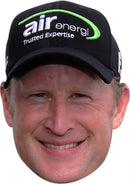 Jamie Donaldson 2 GOLF 2018 Celebrity Face Mask Fancy Dress Cardboard Costume Mask