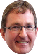 Jamie Donaldson GOLF 2018 Celebrity Face Mask Fancy Dress Cardboard Costume Mask