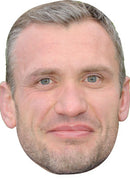 Jamie Peacock Celebrity Face Mask Fancy Dress Cardboard Costume Mask