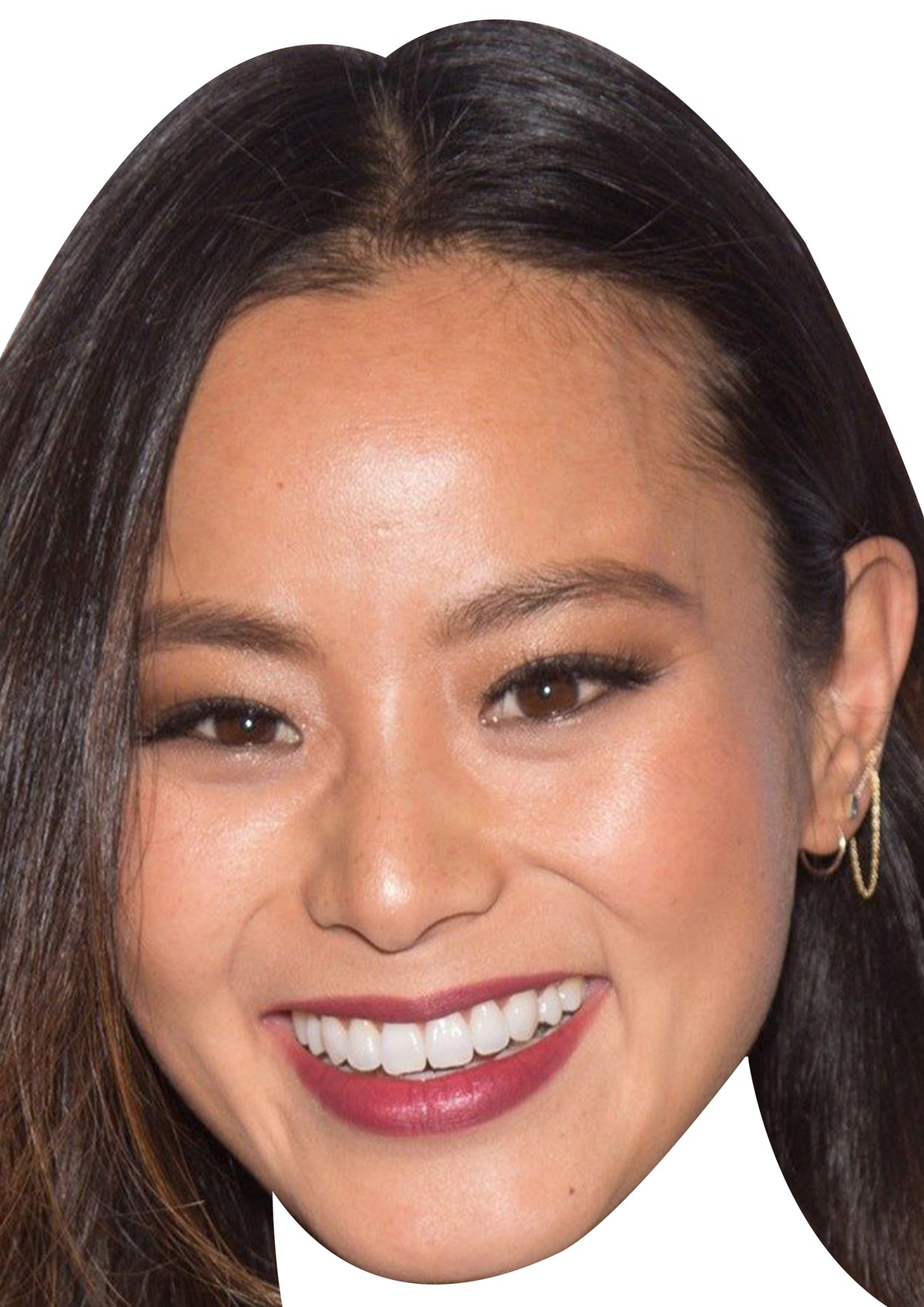 Jamie Chung Face Mask – Fancy Dress Cardboard Costume Mask – Jamie Chung Face Mask