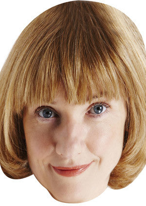 Jane Horrocks Celebrity Face Mask Fancy Dress Cardboard Costume Mask