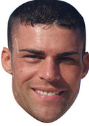 Jay Geordie Shore Celebrity Face Mask Fancy Dress Cardboard Costume Mask