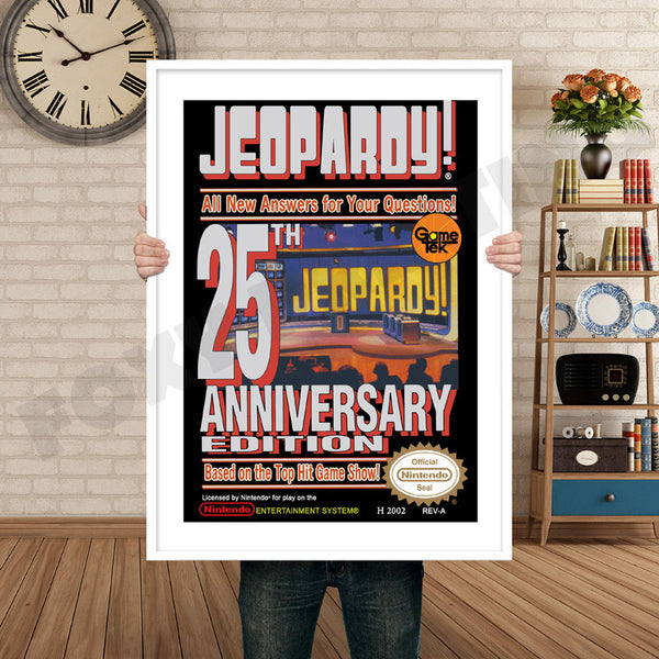 Jeopardy25thanniversary Retro Game Inspired Theme Nintendo NES Gaming