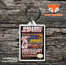 Jeopardy Retro NES Game Cover Art Gaming Keyring