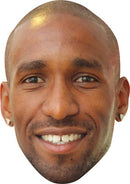 Jermaine Defoe Celebrity Face Mask Fancy Dress Cardboard Costume Mask