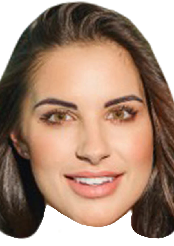 Jessica Shears 2020 Dress Cardboard Celebrity Party Face Mask