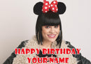 Jessie J Minnie Mouse Music Style Kids Adult FUNNY Birthday Card