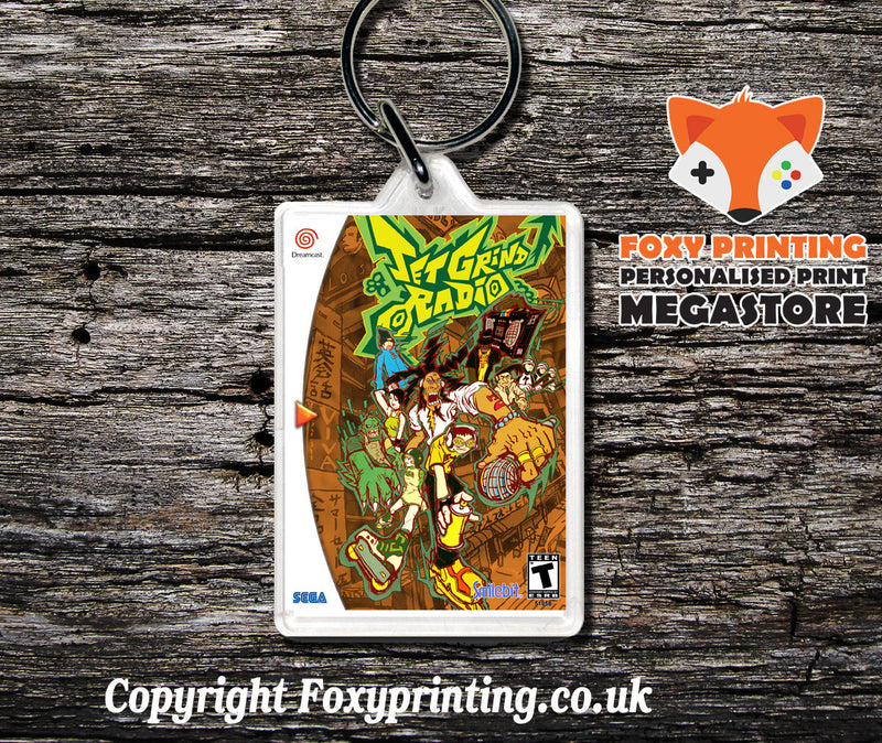 Jetgrindradio 6 - Sega Dreamcast Game Keyring