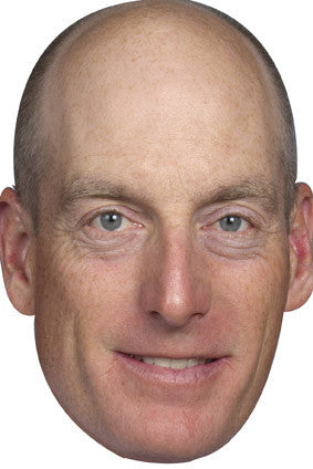 Jim Furyk GOLF 2018 Celebrity Face Mask Fancy Dress Cardboard Costume Mask