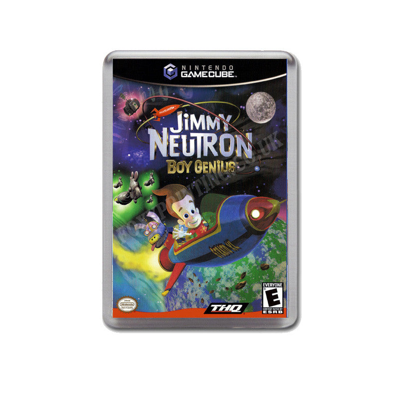 Jimmy Neutron Boy Genius Style Inspired Game Gamecube Retro Video Gaming Magnet